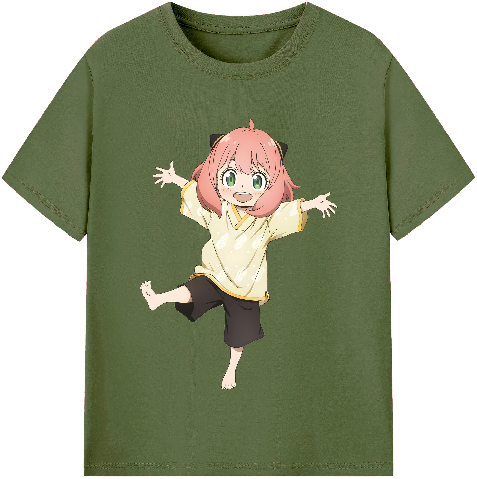 （画像用） SPY×FAMILY间谍家家酒 綿100％半袖Tシャツ（フロントプリント）